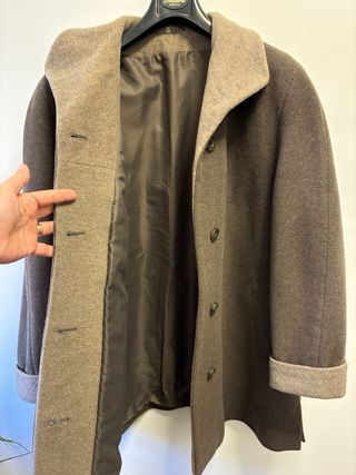 Cappotto Beige/Marrone