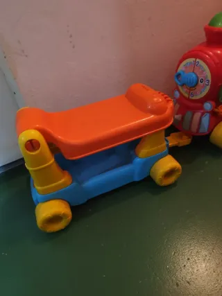 Tren maxi 3 en 1. Andador, carrito y correpasillos