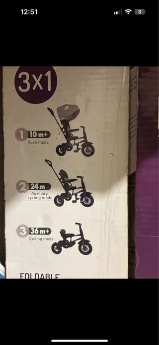 Triciclo Rito 3 en 1