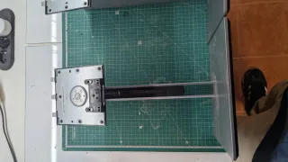 Soporte Monitor HP E243 Negro/Plata
