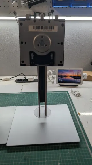 Soporte Monitor HP E243 Negro/Plata