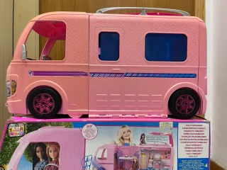 Caravana Barbie Rosa