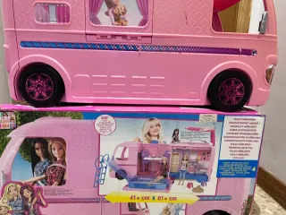 Caravana Barbie Rosa