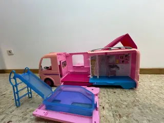 Caravana Barbie Rosa
