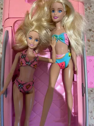 Caravana Barbie Rosa