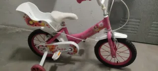 Bicicleta infantil rosa Colours