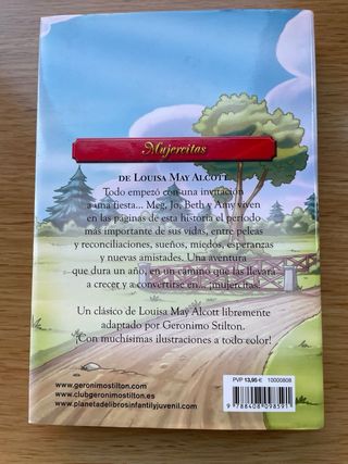 Libro Geronimo Stilton “MUJERCITAS”+REGALITO
