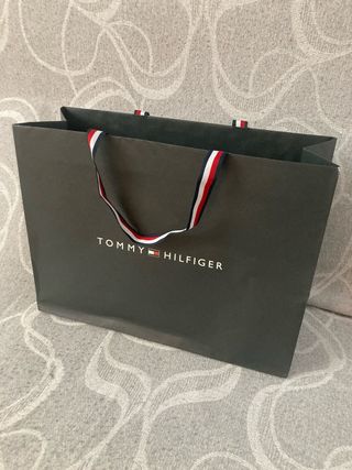 Bolsa de mano Tommy Hilfiger gris