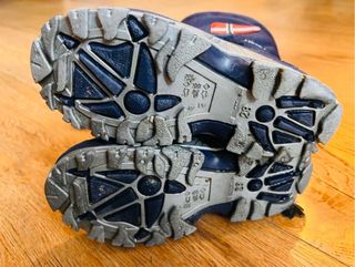 Stivali da neve blu con bandiera Norvegese