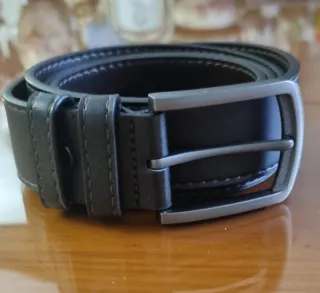 Cinturón de cuero genuino para hombre