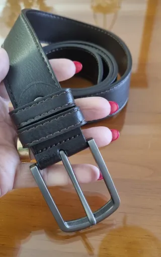 Cinturón de cuero genuino para hombre