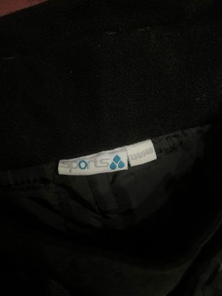 Pantaloni Neve Neri 9-10 anni