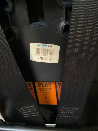 Silla Coche Casualplay ISOFIX Grupo 1. Gris.