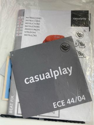 Silla Coche Casualplay ISOFIX Grupo 1. Gris.