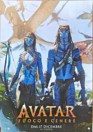 Poster Ufficiale Avatar Fuoco e Cenere