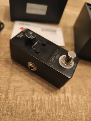 Pedal guitarra Looper Lekato mini con afinador