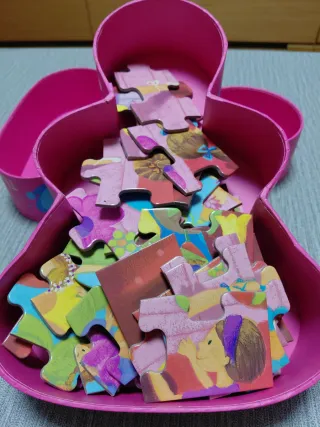 Puzzle Djeco Bailarina Flor 36 Piezas +4 años