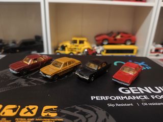 Lote de 4 Coches Majorette