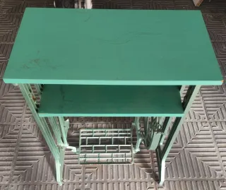 Mesa Alfa Vintage Hierro y Metal