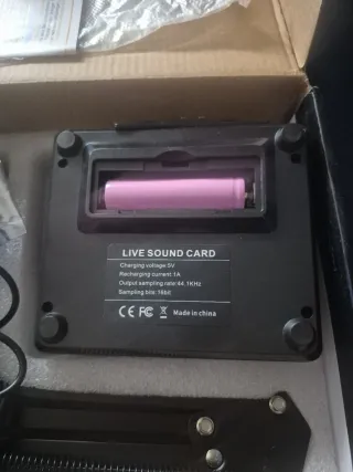 Kit Profesional Podcast Micrófono y Tarjeta Sonido