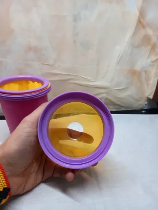 ChillFactor Bicchiere Rosa Giallo Viola