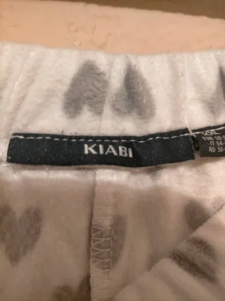 Pantalón pijama corazones gris y blanco