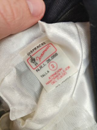 Antiguo disfraz Rockefeller Josman años 80