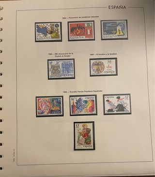 Álbum Sellos España 1976-1985