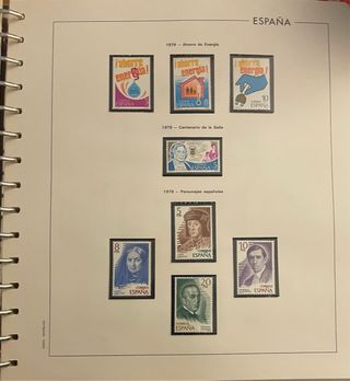 Álbum Sellos España 1976-1985