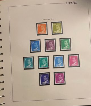 Álbum Sellos España 1976-1985