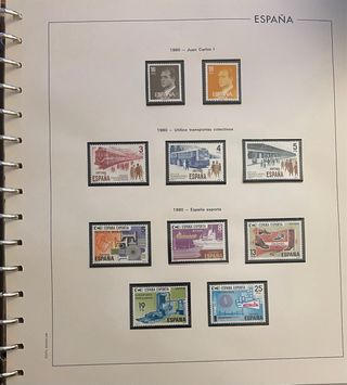 Álbum Sellos España 1976-1985