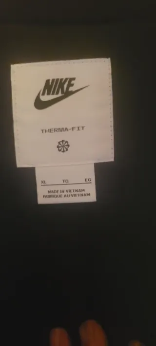 Chaqueta Nike Negra con Capucha