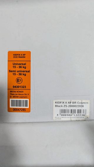 Silla coche Britax Römer Kidfix XP II