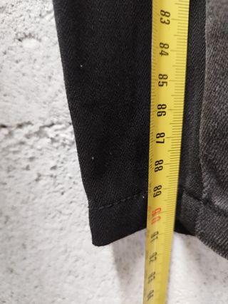 Pantalón Desigual ancho negro/gris