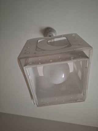 Lámpara infantil de techo estrellas y luna