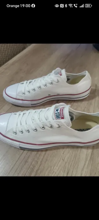 Zapatillas Converse All Star Blancas Bajas