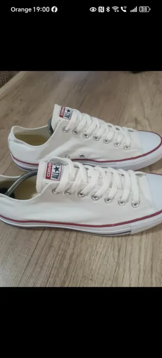 Zapatillas Converse All Star Blancas Bajas