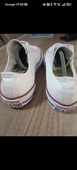 Zapatillas Converse All Star Blancas Bajas