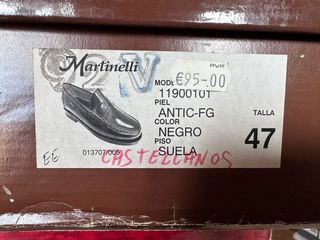 Mocasines Martinelli Piel Negro