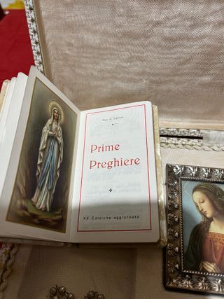 Cofanetto devozionale cattolico da Prima Comunione