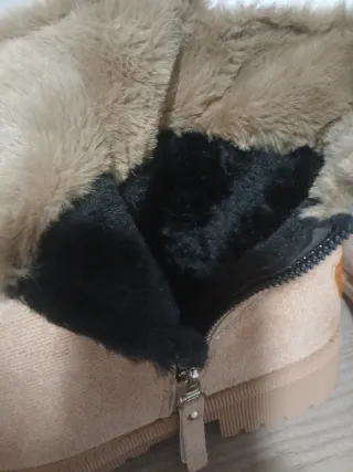 Botas Beige Mujer Talla 37 Sin Estrenar