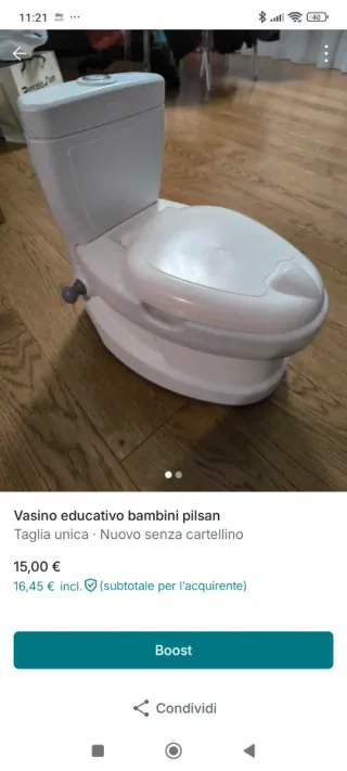 Vasino educativo Pilsan con luci e suoni