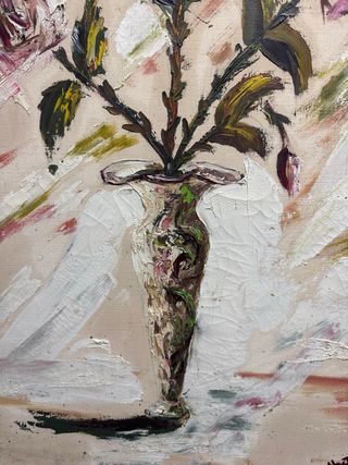 Cuadro al óleo Vintage