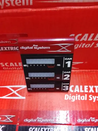 Scalextric Pit Box Gasolina Marcador Digital