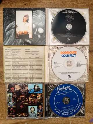 Lote 9 CDs: Rodriguez, Cream, Nick Drake