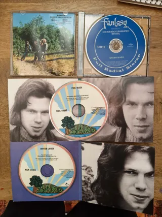 Lote 9 CDs: Rodriguez, Cream, Nick Drake