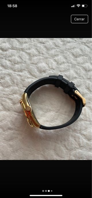 Reloj Jaguar Dorado y Negro