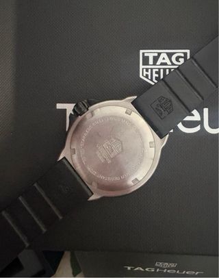 TAG Heuer Reloj Negro/Plata
