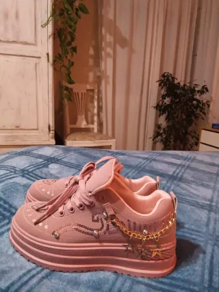 Zapatillas rosas sin estrenar talla 37