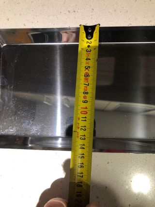 Bandeja para Alitas Horno Acero Inoxidable